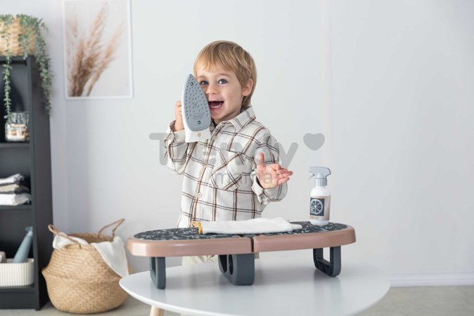 Žehliaca doska so žehličkou Tefal Foldable Ironing Board Smoby skladacia s úložným priestorom a IML potlačou