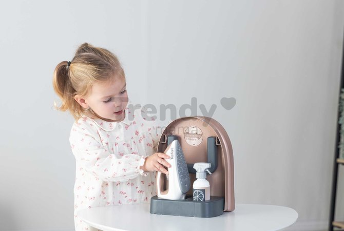 Žehliaca doska so žehličkou Tefal Foldable Ironing Board Smoby skladacia s úložným priestorom a IML potlačou