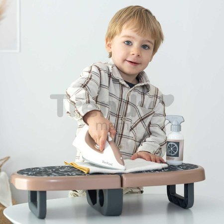 Žehliaca doska so žehličkou Tefal Foldable Ironing Board Smoby skladacia s úložným priestorom a IML potlačou