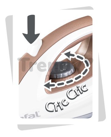Žehlička pre deti Tefal Iron Smoby s mechanickým zvukom prepínania