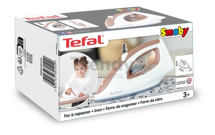 Žehlička pre deti Tefal Iron Smoby s mechanickým zvukom prepínania