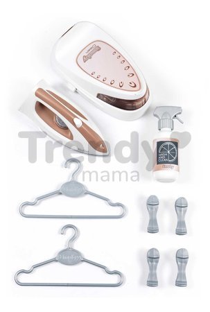 Žehliaca doska s naparovacou žehličkou Tefal Ironing Board Smoby s vešiakmi a 9 doplnkami