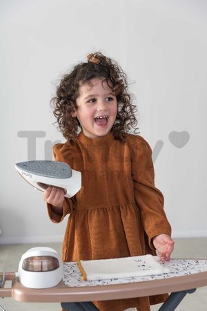 Žehliaca doska s naparovacou žehličkou Tefal Ironing Board Smoby s vešiakmi a 9 doplnkami