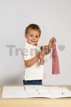 Ručný naparovač s doskou na skladanie oblečenia Tefal Steam&Fold Set Smoby so svetlom a vešiakom