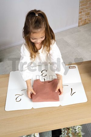 Ručný naparovač s doskou na skladanie oblečenia Tefal Steam&Fold Set Smoby so svetlom a vešiakom