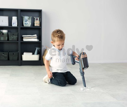 Tyčový vysávač s realistickým zvukom Rowenta X Force Flex Vacuum Cleaner Smoby elektronický s vymeniteľným nadstavcom