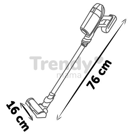 Tyčový vysávač s realistickým zvukom Rowenta X Force Flex Vacuum Cleaner Smoby elektronický s vymeniteľným nadstavcom