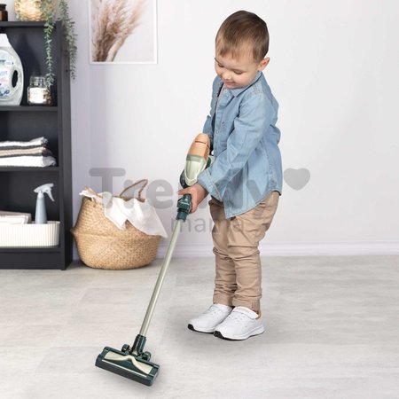 Vysávač tyčový so zvukom a svetlom Rowenta Air Force Vacuum Cleaner Smoby s pohyblivými guličkami v zbernej nádobe