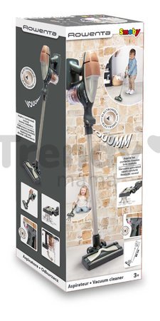 Vysávač tyčový so zvukom a svetlom Rowenta Air Force Vacuum Cleaner Smoby s pohyblivými guličkami v zbernej nádobe
