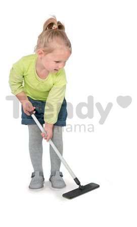 Upratovací vozík Clean Smoby s vedrom a 8 doplnkami zelený