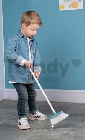 Upratovacia súprava na upratovanie Cleaning Set Smoby s metlou lopatkou a metličkou