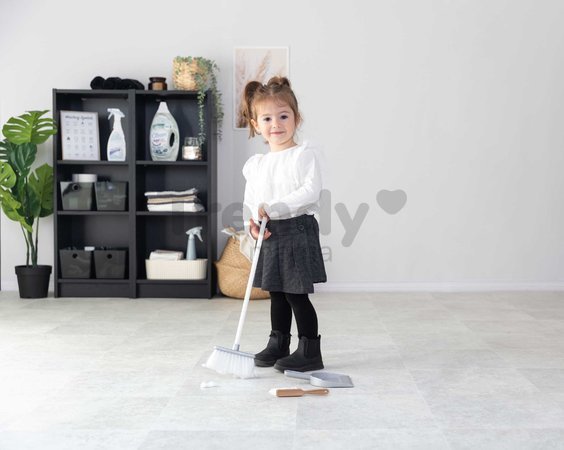 Súprava na upratovanie Cleaning Set Smoby s metlou lopatkou a metličkou
