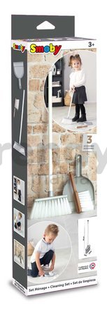 Súprava na upratovanie Cleaning Set Smoby s metlou lopatkou a metličkou