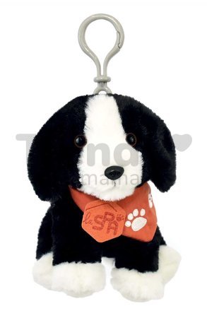 Plyšový psík kľúčenka Welcome Home SPA Collection Histoire d’ Ours čierno-biely 13 cm od 0 mes