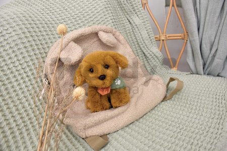 Plyšový psík Welcome Home SPA Collection Histoire d’ Ours v darčekovom balení hnedý 16 cm od 0 mes