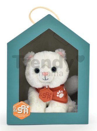 Plyšová mačička Welcome Home SPA Collection Histoire d’ Ours v darčekovom balení biela 16 cm od 0 mes