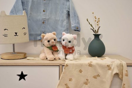 Plyšová mačička Welcome Home SPA Collection Histoire d’ Ours v darčekovom balení biela 16 cm od 0 mes