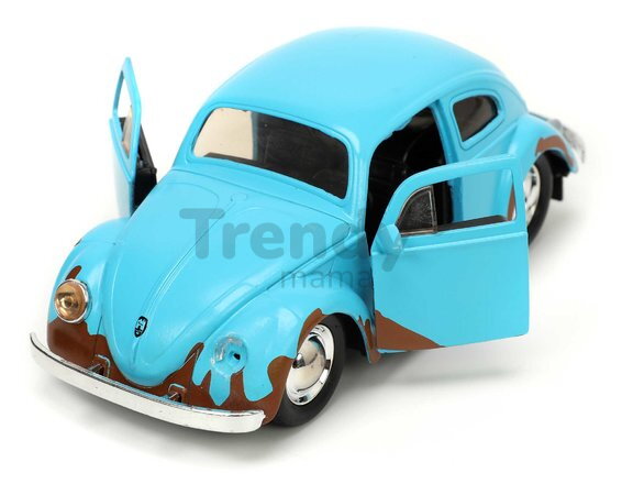 Autíčko VW Beetle 1959 s figúrkou Lilo & Stitch Jada kovové dĺžka 12,7 cm 1:32 od 8 rokov