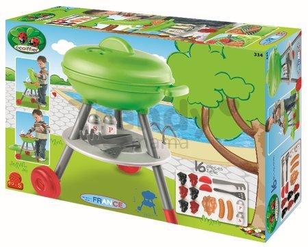 334 g ecoiffier grilovaci stolik