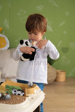 Zverolekárska ordinácia s plyšovou pandou Veterinary Center Smoby s lekárskym pultom a vanička na kúpanie s 19 doplnkami