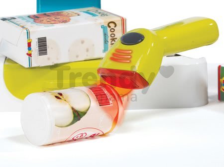 Obchod City Shop Smoby elektronický s pokladňou, potravinami a 41 doplnkami tyrkysový
