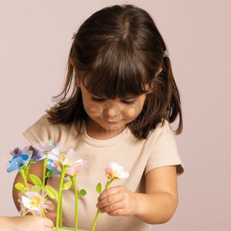 Kytica kvetín ako náhrady ku kvetinárstvu Flower Market Smoby na výrobu vlastnej kvetinky 95 dielov