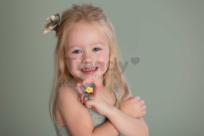 Kvetinárstvo s vlastnou výrobou kvetinových šperkov Crea Flower Jewelry Set Smoby s textilnými lupienkami a bižutériou 100 doplnkov