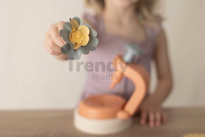 Kvetinárstvo s vlastnou výrobou kvetinových šperkov Crea Flower Jewelry Set Smoby s textilnými lupienkami a bižutériou 100 doplnkov