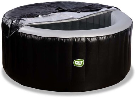 Vírivka Silver Classic Whirpool black Exit Toys 140 vzduchových trysiek okrúhla priemer 204 cm čierna od 6 rokov