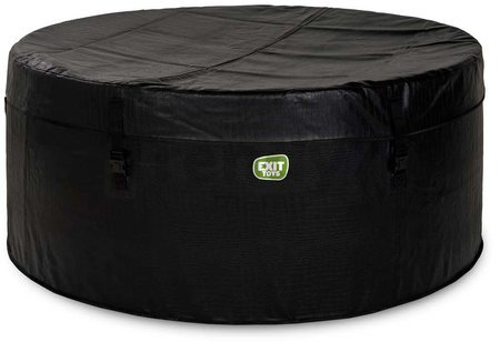 Vírivka Leather Premium Whirpool Exit Toys 90 vzduchových trysiek okrúhla priemer 165 cm čierna od 6 rokov