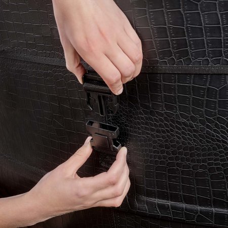 Vírivka Leather Premium Whirpool Exit Toys 90 vzduchových trysiek okrúhla priemer 165 cm čierna od 6 rokov