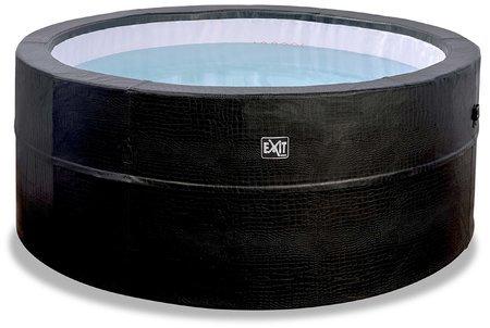 Vírivka Leather Premium Whirpool Exit Toys 120 vzduchových trysiek 184*73 cm čierna od 6 rokov