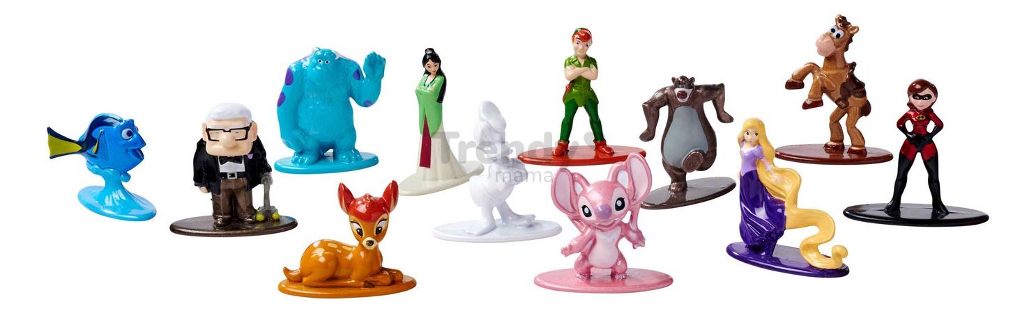 Figúrka zberateľská Disney Nano Jada kovová 12 rôznych druhov výška 4 cm od 8 rokov JA35888314R00