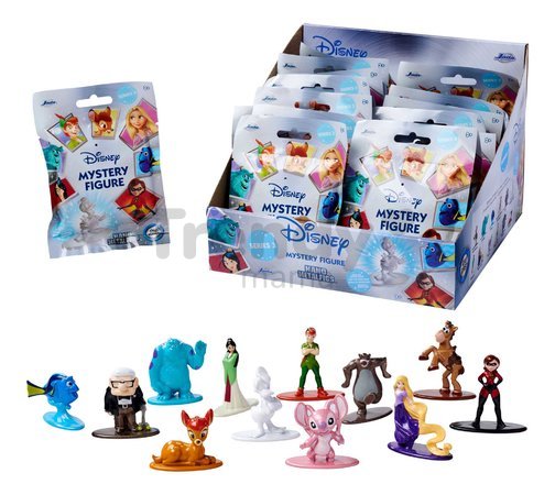 Figúrka zberateľská Disney Nano Jada kovová 12 rôznych druhov výška 4 cm od 8 rokov JA35888314R00