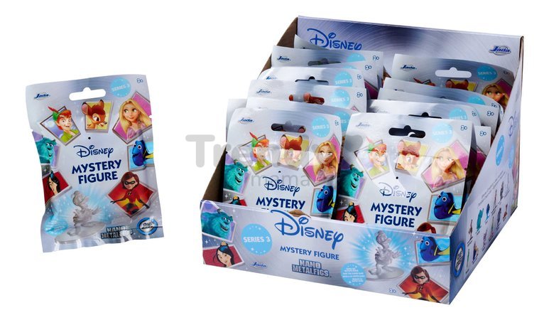 Figúrka zberateľská Disney Nano Jada kovová 12 rôznych druhov výška 4 cm od 8 rokov JA35888314R00