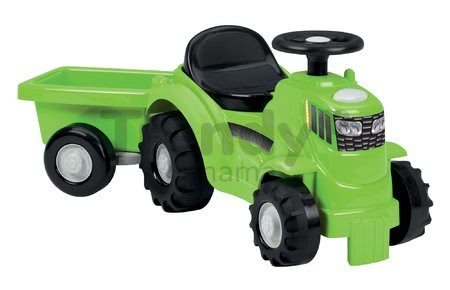 Odrážadlo traktor s prívesom Écoiffier zelený od 12 mesiacov