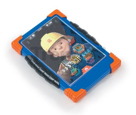 Opasok Staviteľ Bob Smoby s mobilom a pracovným náradím