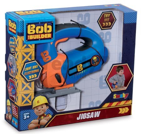 Priamočiara píla Staviteľ Bob Smoby elektronická s vertikálnym pohybom so svetlom a zvukom
