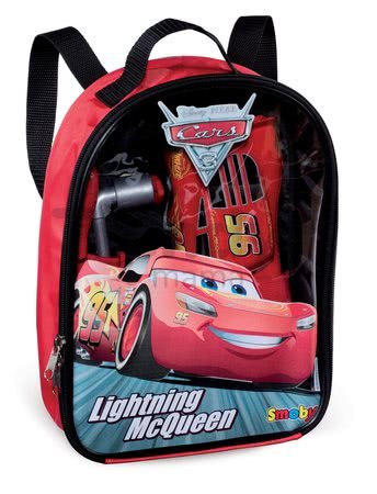 Batoh s náradím Autá 3 Smoby a skladacím autíčkom McQueen