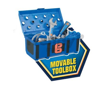 Kamión Bob Two Tons Truck Smoby so zvukom a svetlom a 60 doplnkami