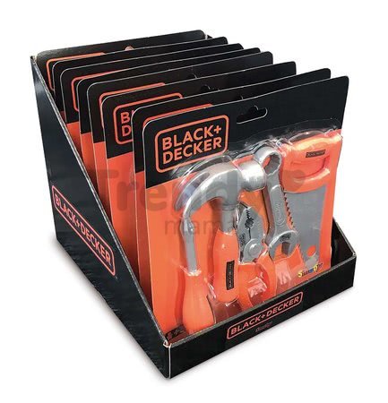 Pracovné náradie pre deti Black&Decker Smoby 5 druhov SM360188