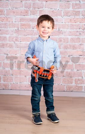 Pracovný opasok Black&Decker Tools Belt Smoby 44 cm dĺžka so 14 doplnkami