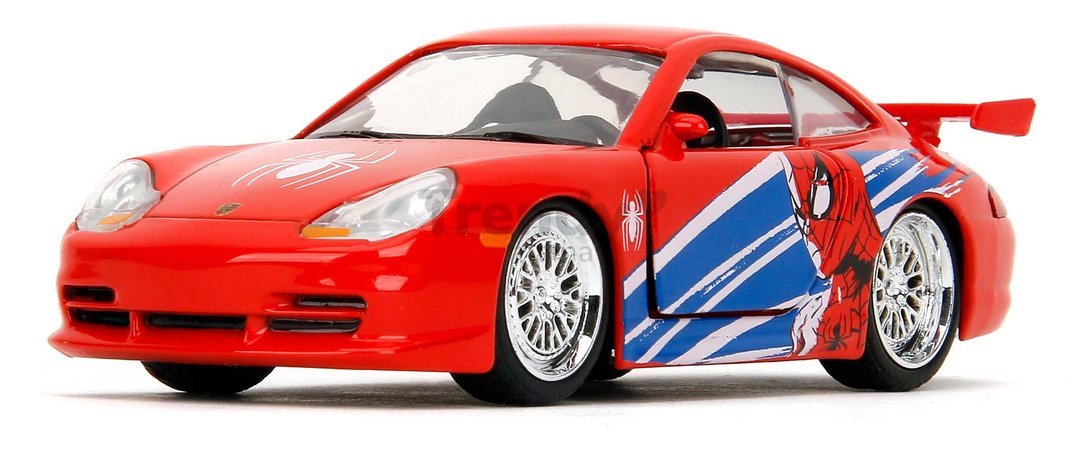 Autíčko Spiderman Marvel Jada kovové dĺžka 13,5 cm 1:32 od 8 rokov JA36068314R00