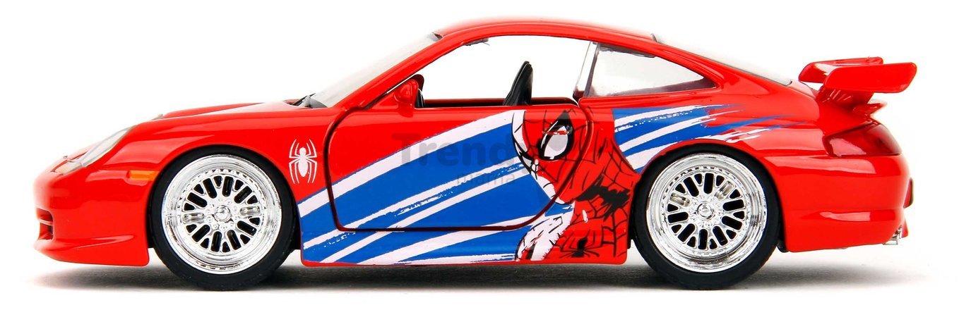 Autíčko Spiderman Marvel Jada kovové dĺžka 13,5 cm 1:32 od 8 rokov JA36068314R00