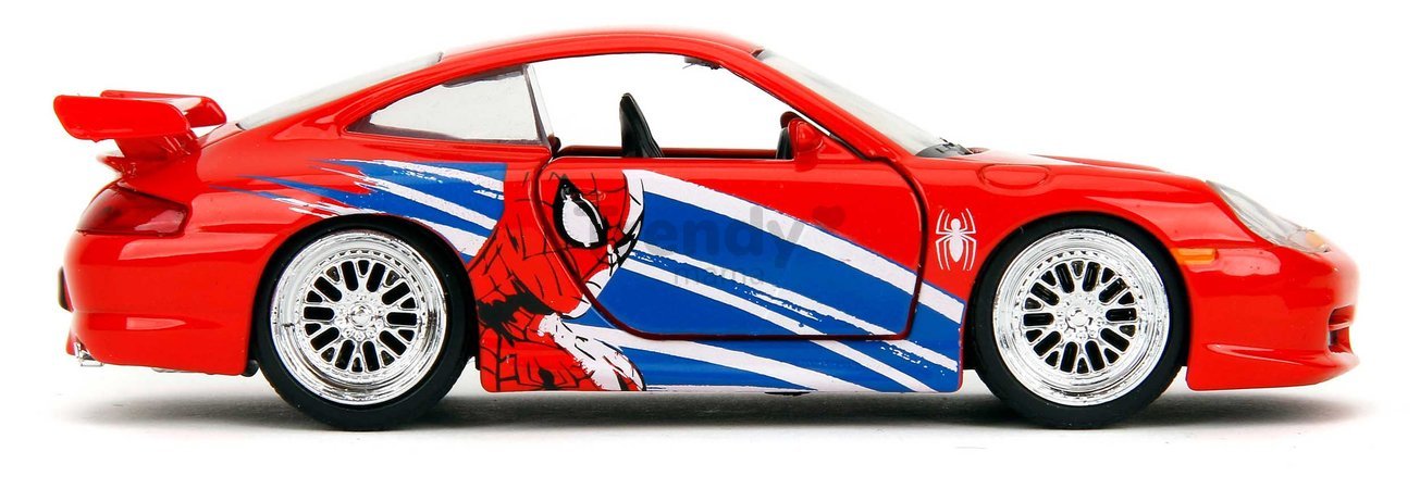 Autíčko Spiderman Marvel Jada kovové dĺžka 13,5 cm 1:32 od 8 rokov JA36068314R00