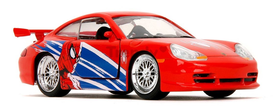 Autíčko Spiderman Marvel Jada kovové dĺžka 13,5 cm 1:32 od 8 rokov JA36068314R00