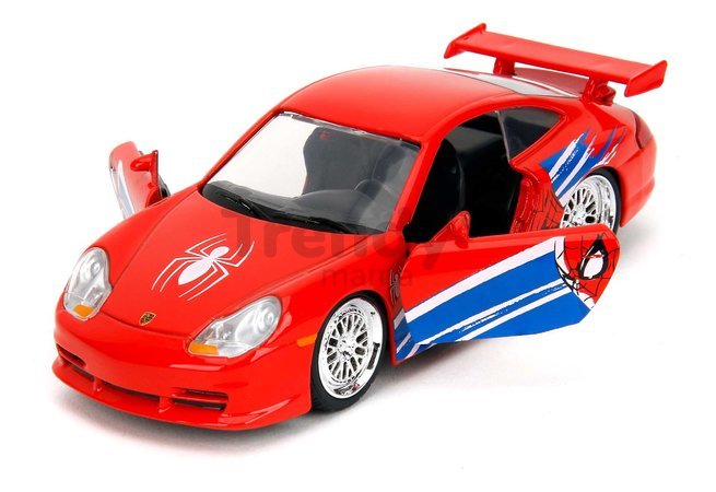 Autíčko Spiderman Marvel Jada kovové dĺžka 13,5 cm 1:32 od 8 rokov JA36068314R00