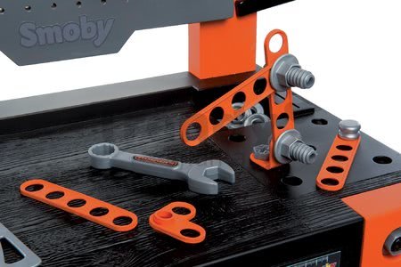 Pracovná dielňa Black+Decker Smoby so 79 doplnkami