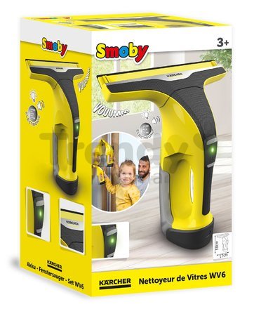 Čistič okien elektronický Kärcher Windows Cleaner WV6 Smoby so zvukom a svetlom - hračka pre deti
