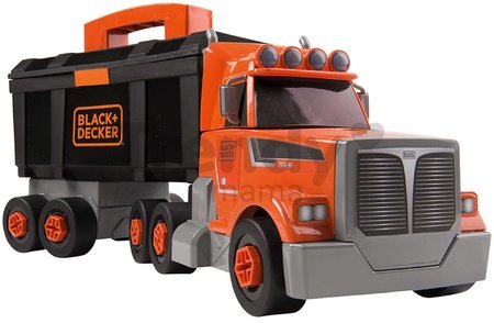 Kamión s pracovným kufríkom Black&Decker Truck Smoby a 60 doplnkov s náradím